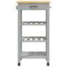 Kitchen Trolley MONZA - Solid Wood Pine - Stylish Storage