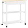 Kitchen Trolley MONZA | Solid Wood Pine | 84x40x90 cm