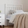 Metal Headboard White 75 cm Colour white Size 75 cm Quantity in Package 1 