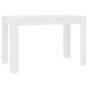 Stylish White Dining Table - 120x60 cm | HipoMarket UK