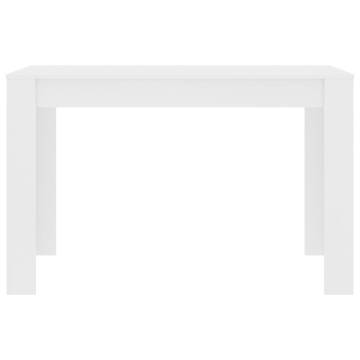 Stylish White Dining Table - 120x60 cm | HipoMarket UK