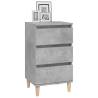 Concrete Grey Bedside Cabinet - Stylish & Functional Storage