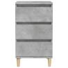 Concrete Grey Bedside Cabinet - Stylish & Functional Storage