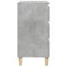 Concrete Grey Bedside Cabinet - Stylish & Functional Storage