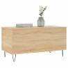 Stylish Sonoma Oak Coffee Table with Lift-Top Design