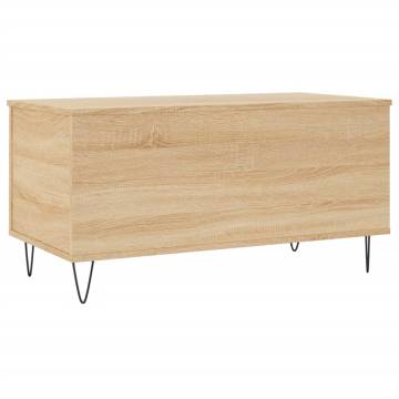 Stylish Sonoma Oak Coffee Table with Lift-Top Design