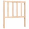 Solid Wood Bed Frame with Headboard 90x200 cm - Hipomarket