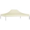 Party Tent Roof 4x3m Cream - Durable & UV Resistant