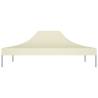 Party Tent Roof 4x3m Cream - Durable & UV Resistant