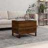 Coffee Table Brown Oak 60x44.5x45 cm Engineered Wood Colour brown oak Quantity in Package 1 