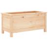 Garden Planter 82.5x40x39 cm - Solid Pine Wood for Your Garden