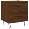 Bedside Cabinets 2 pcs Brown Oak | Modern Storage Solutions