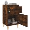 Elegant Smoked Oak Bedside Cabinet | Stylish Storage Solution