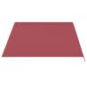 Replacement Fabric Awning Burgundy Red 4.5x3 m - Hipomarket