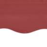 Replacement Fabric Awning Burgundy Red 4.5x3 m - Hipomarket