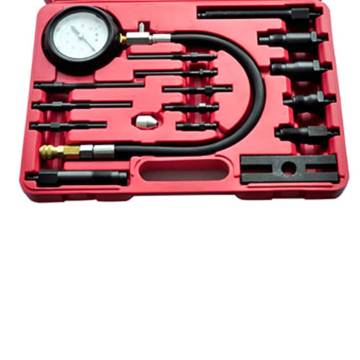 17 Piece Diesel Engine Compression Tester Kit - Accurate Measurement