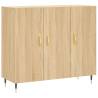 Sonoma Oak Sideboard 90x34x80 cm - Modern & Durable | Hipo Market