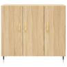 Sonoma Oak Sideboard 90x34x80 cm - Modern & Durable | Hipo Market