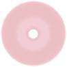 Matt Pink Round Bathroom Sink - Contemporary Ceramic Design