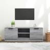 Stylish Grey Sonoma TV Cabinet | 102x35x36.5 cm