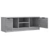 Stylish Grey Sonoma TV Cabinet | 102x35x36.5 cm