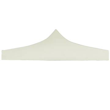 Party Tent Roof 3x3 m Cream - Durable & UV Resistant