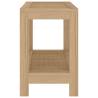 Bathroom Side Table 60x30 cm Solid Teak Wood - Stylish Storage