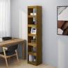 Book Cabinet/Room Divider Honey Brown Solid Pinewood Colour honey brown Quantity in Package 1 Height 199 cm Width 40 cm 