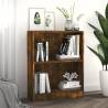 Bookshelf Smoked Oak 60x24x76 cm Engineered Wood Colour smoked oak Quantity in Package 1 Height 76 cm Width 60 cm 