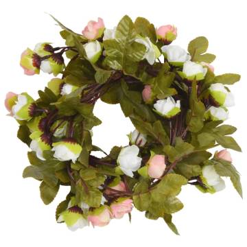 Champagne Artificial Flower Garlands - 6 pcs, 215 cm