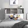 Headboard Cabinet Concrete Grey 100x19x103.5 cm - HiPoMarket