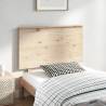 Bed Headboard 104x6x82.5 cm Solid Wood Pine Colour natural Size 104 x 82.5 cm Quantity in Package 1 