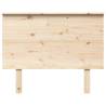 Stylish Solid Pine Bed Headboard - 104x6x82.5 cm