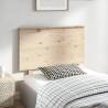 Stylish Solid Pine Bed Headboard - 104x6x82.5 cm