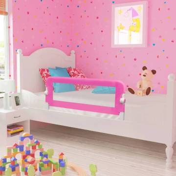 Toddler Safety Bed Rail 102 x 42 cm - Pink | HipoMarket