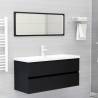 Sink Cabinet Black 100x38.5 cm | Stylish Storage Solution