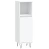 3 Piece Bathroom Cabinet Set - Stylish White Storage Solution