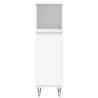 3 Piece Bathroom Cabinet Set - Stylish White Storage Solution