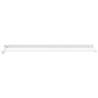 Durable White Aluminium Shower Shelf for Walk-in Shower - 90 cm