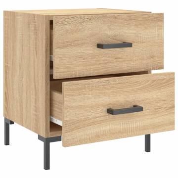 Sonoma Oak Bedside Cabinet - Modern & Functional Design