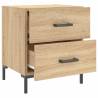 Sonoma Oak Bedside Cabinet - Modern & Functional Design