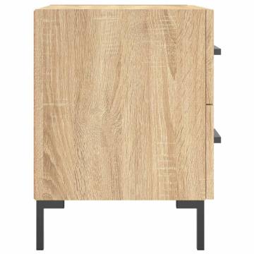 Sonoma Oak Bedside Cabinet - Modern & Functional Design