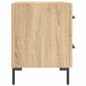 Sonoma Oak Bedside Cabinet - Modern & Functional Design