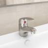 Basin Mixer Tap Silver 13x10 cm Colour silver 