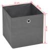 10 pcs Grey Non-woven Fabric Storage Boxes | HipoMarket