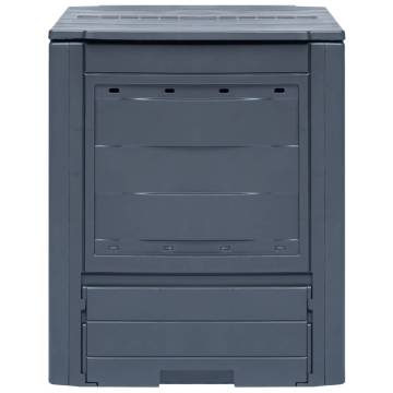 Garden Composters 2 pcs - 520 L Grey Plastic | HipoMarket