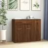 Sideboard Brown Oak 88x30x70 cm Engineered Wood Colour brown oak Quantity in Package 1 