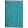 Doormat Washable Cyan 120x180 cm Colour cyan Size 120 x 180 cm Quantity in Package 1 