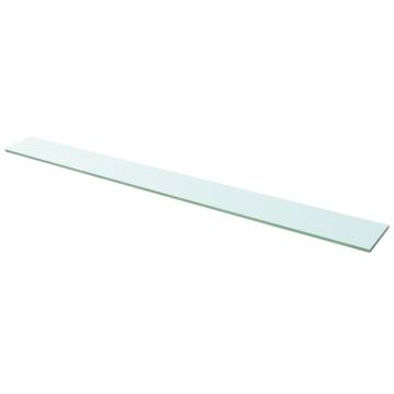 Shelf Panel Glass Clear 110x12 cm - Durable & Modern Display