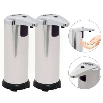 Automatic Soap Dispensers - Touchless & Hygienic (2 pcs) | HipoMarket